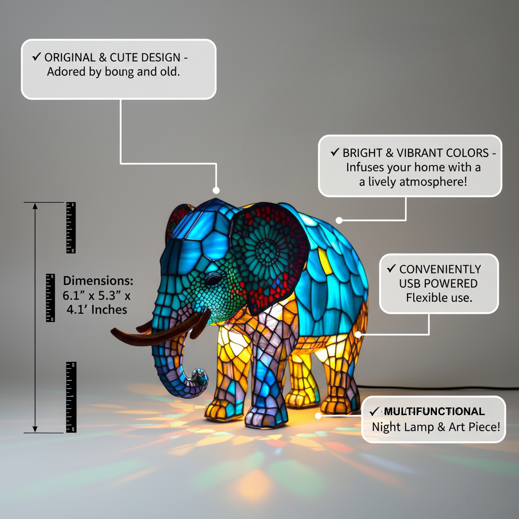 Czarujący Słoń Noa