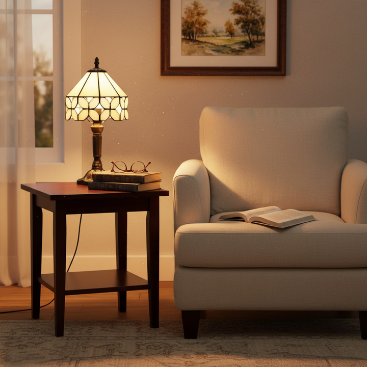 Lampa LED w stylu barokowym ze Starego Świata